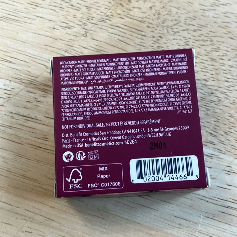 Hoola Benefit matte‎ Bronzer new in box